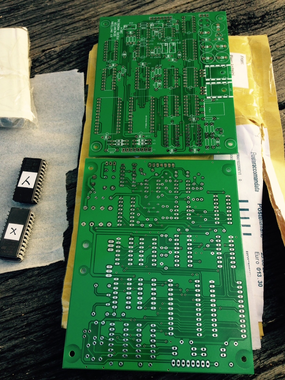 Assembly of a XY Pattern generator (Using Piero's PCB) | Museum of the ...